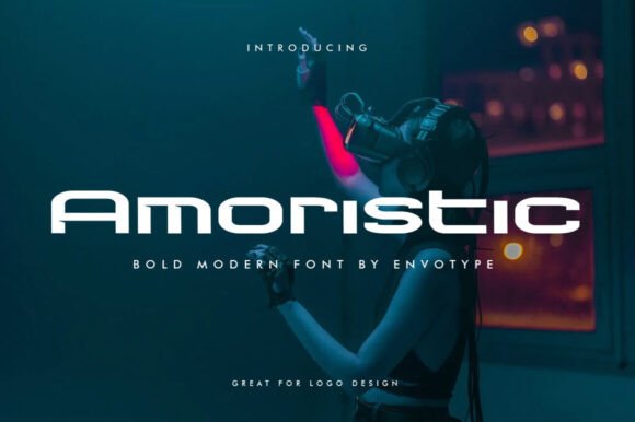 Amoristic: A Modern Sans Serif Font for Bold Brand Identity