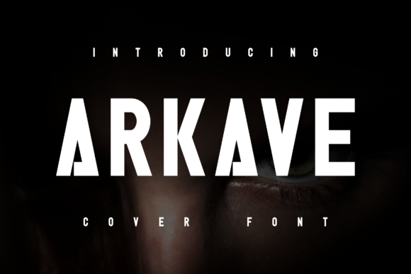 Arkave: A Modern Display Font for Strong Brand Identity