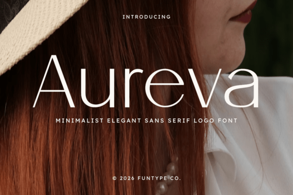 Aureva: The Minimalist Sans Serif Font for Modern Crafters