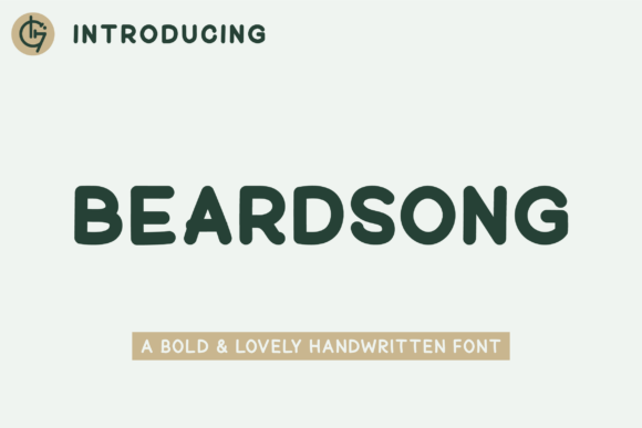 Beardsong: A Quirky Display Font for Editorial Design