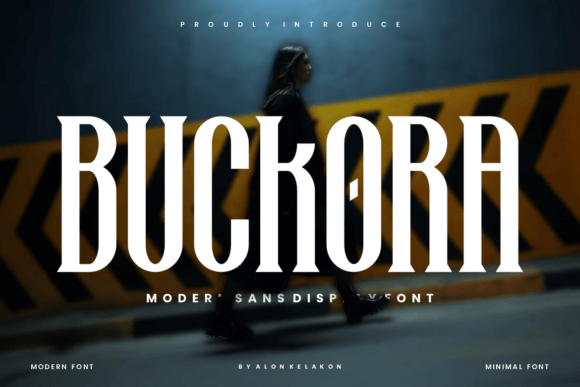 Buckora: A Unique Serif Font for Polished Branding