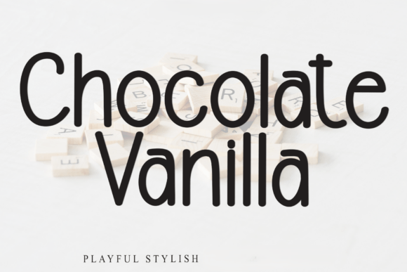 Chocolate Vanilla Font: A Sweet Serif for Editorial Design