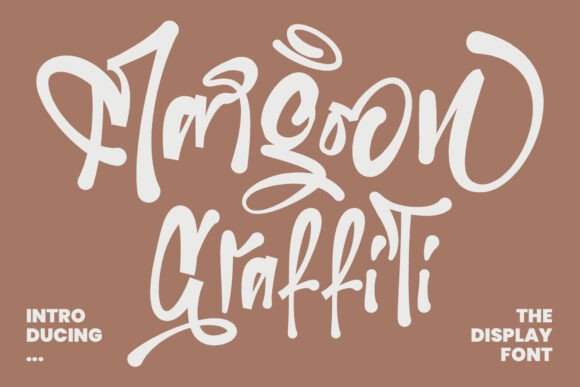 Elevate Web Design with the Margoon Graffiti Typeface