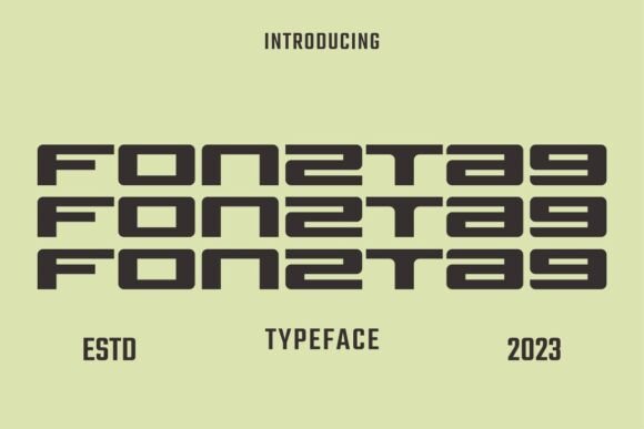 Fonztag: A Modern Sans Serif for Bold Branding