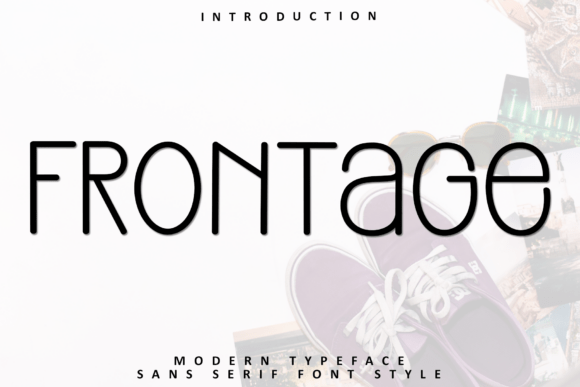 Frontage Typeface: A Soft Sans Serif for Editorial Design