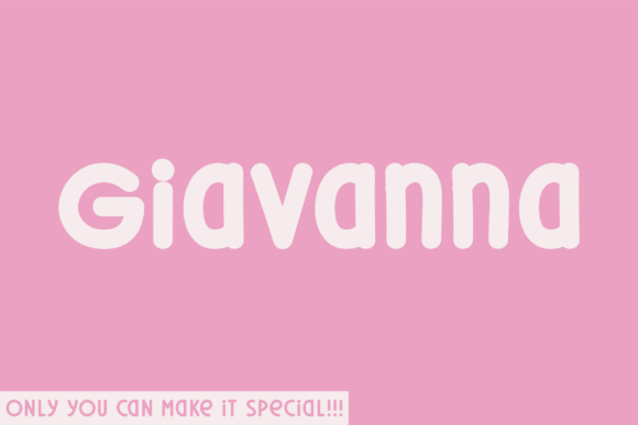 Giavanna Font: Elevate Your Campaign Visuals