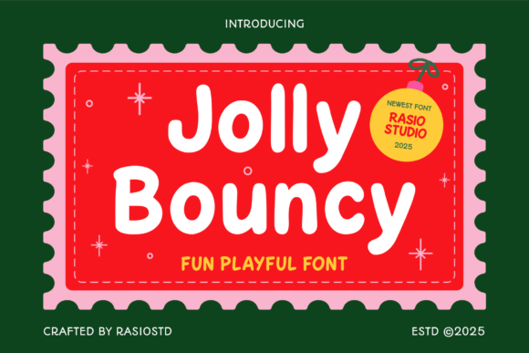 Jolly Bouncy: A Cheerful Sans Serif Font for Web Design