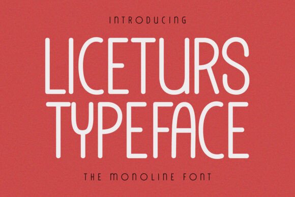 Liceturs: A Rounded Sans Serif Font for Modern Web Design