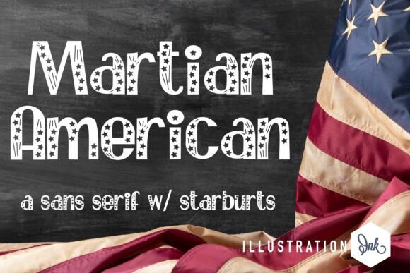 Martian American: A Bold Display Font for Modern Web Design