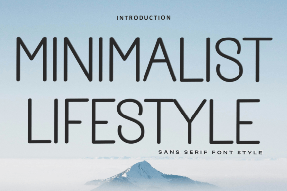 Minimalist Lifestyle Font for Modern Web Design
