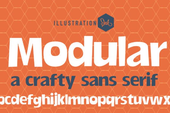 Modular Font Review: A Whimsical Display Typeface for Campaigns