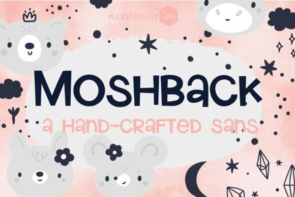 Moshback Font Review: A Whimsical Typeface for Web Headers