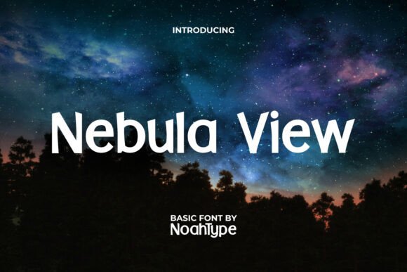 Nebula View: A Modern Sans Serif Typeface for Editorial Design