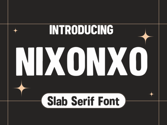 Nixonxo: The Quirky Sans Serif Font for Crafters