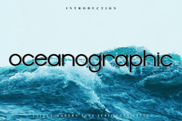 Oceanographic Font Review for Web Designers