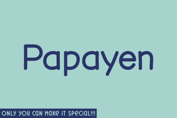 Papayen Font: The Perfect Sans Serif for Handmade Brands