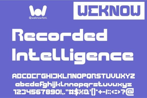 Recorded Intelligence: A Smart Font for Modern Brands