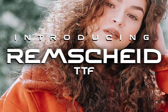 Remscheid Typeface: A Stylish Sans Serif for Editorial Design