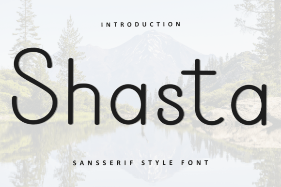 Shasta: A Soft Sans Serif Typeface for Modern Editorial Design
