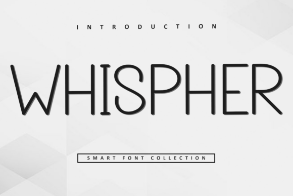 Whispher: A Festive Font for Crafters