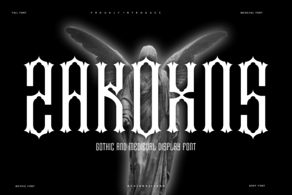 Zakoxns: A Unique Typeface for Modern Brand Identity